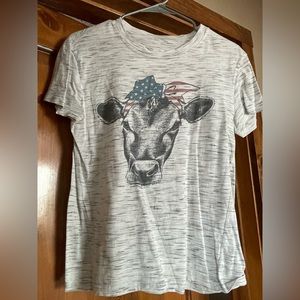 Women’s size small cow tee